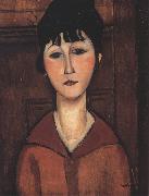 Amedeo Modigliani Ritratto di ragazza or Portrait of a young Woman (mk39) oil painting picture wholesale